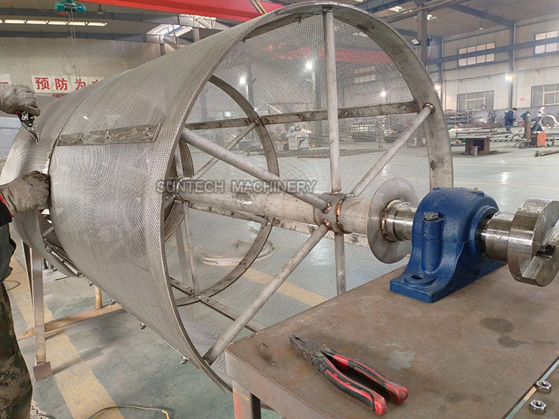 drum screen sieve